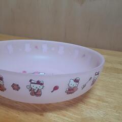 【最終】【値下げ】ハローキティプラスチック皿　JTY1908の画像