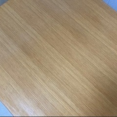 無印良品　 リビングでもダイニングでもつかえるテーブル・オーク材 直接取引可能な方！の画像