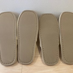 難あり無印良品スリッパ2セットの画像