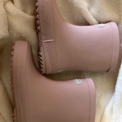 OMNES 長靴　ピンク　15cm 15センチの画像