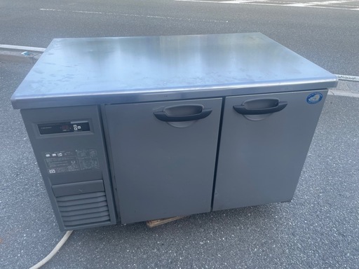 ■中古品 パナソニック コールドテーブル冷凍庫 ピラーレス SUF-K1271SA 2016年 316L 台下冷凍庫 1200x750ｘ800ｍｍ 動作問題なし■
