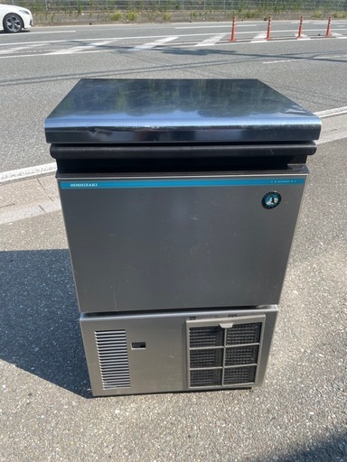 ■中古品 ホシザキアイスキューブメーカー IM-35M-1 2018年 製氷機 500x450x800 動作問題なし■