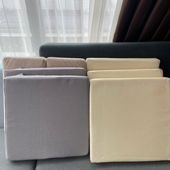 【お取り引き決定しました】低反発クッション6枚セット 取りに来て...