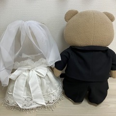 テッド  オーダーメイド ぬいぐるみ 2体の画像