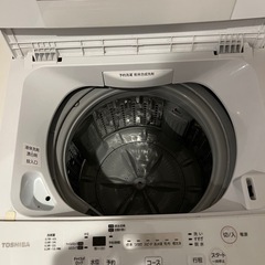 【引取りに来ていただける方限定】2017年製　東芝 洗濯機の画像