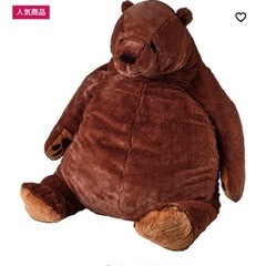 100cmくまのぬいぐるみの画像