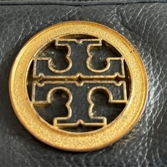 トリーバーチ　財布　黒の画像