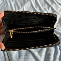 トリーバーチ　財布　黒の画像