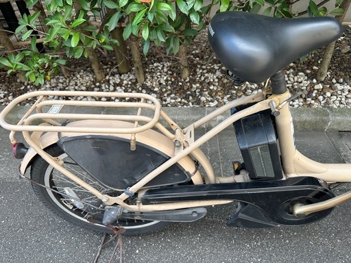 東京23区配達無料　新基準 ヤマハ　パスバビー　12.8Ah リチウム 電動自転車 中古　NO.9002