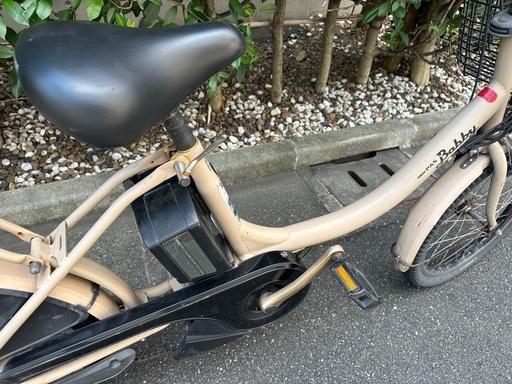 東京23区配達無料　新基準 ヤマハ　パスバビー　12.8Ah リチウム 電動自転車 中古　NO.9002