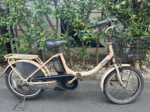 東京23区配達無料　新基準 ヤマハ　パスバビー　12.8Ah リチウム 電動自転車 中古　NO.9002