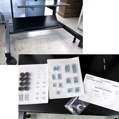 ハヤミ HAMILeX ディスプレイスタンド ～85V型まで対応 PH-B818 キャスター付テレビスタンド ハミレックス TV台 札幌市北区屯田の画像