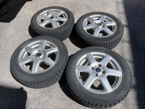 175/65R15  アルミホイールスタッドレス4本セット　中古