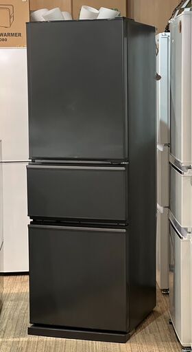 ★ 美品 三菱 ノンフロン冷凍冷蔵庫 MR-CX27F-H 2021年製 272L マットチャコール 3ドア リサイクルショップ札幌 買取本舗 西野店