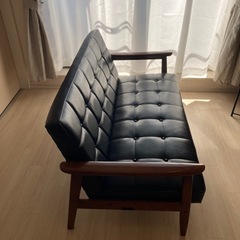 【値下げしました】カリモク60 Kチェア 2シーター karimoku ソファ の画像