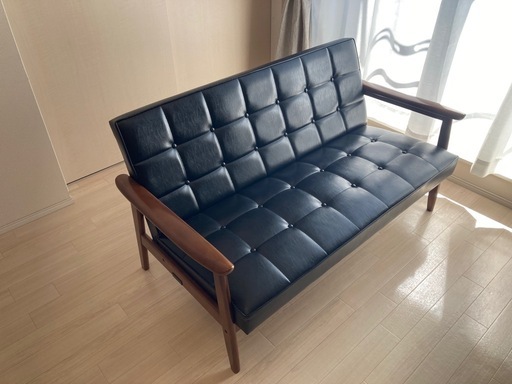【値下げしました】カリモク60 Kチェア 2シーター karimoku ソファ 