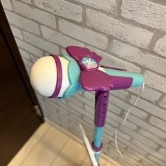 アナと雪の女王 カラオケ スタンドマイク 歌詞カード付きの画像