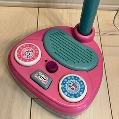 アナと雪の女王 カラオケ スタンドマイク 歌詞カード付きの画像