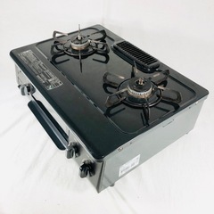 動作品 パロマ ガステーブル IC-S37R プロパンガス用 2020年製の画像