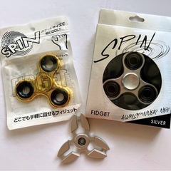 新品未使用】ハンドスピナー　3つセット(スピントイ　フィジェット)