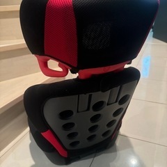 エールベベ チャイルドシート 3歳から 使える シートベルト 固定 サラットハイバックJr クワトロ スカーレットブラック 軽量・通気性重視モデル ALJ208の画像