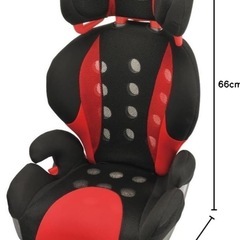 エールベベ チャイルドシート 3歳から 使える シートベルト 固定 サラットハイバックJr クワトロ スカーレットブラック 軽量・通気性重視モデル ALJ208の画像