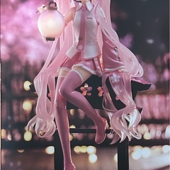 新品･未開封 桜ミク AMP＋フィギュア～桜提灯ver.～