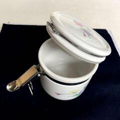 美濃焼　紫峰　食品保存容器　５点セットの画像