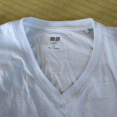 ユニクロ　メンズ　Tシャツ　サイズS　水色の画像