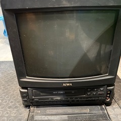昭和レトロ懐かしいテレビデオ