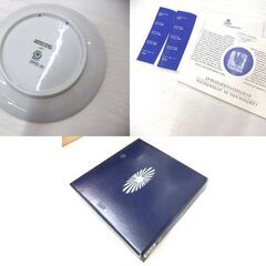 イヤープレート　ロイヤルコペンハーゲン 2000年 コレクション 皿 TRIMMING THE TREE 中古 札幌市厚別区 厚別店の画像