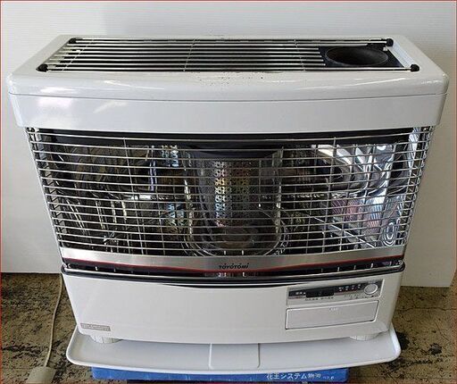【￥16500-】◆トヨトミ HR-650F 2019年製 煙突式ストーブ コンクリート27畳まで 木造17畳まで