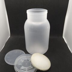 【中古】半透明空菌糸ビン・幼虫飼育ボトル・菌糸ボトル1100ｍlサイズ　9-1の画像