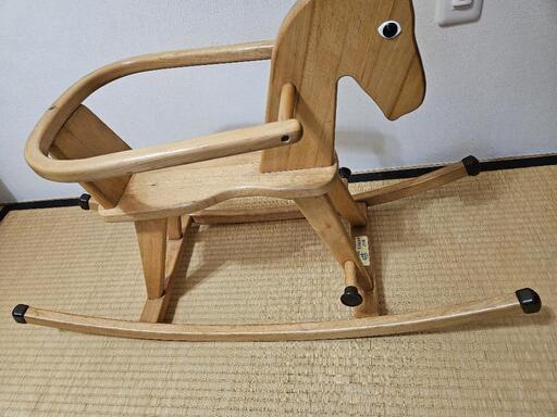 レトロな木馬
