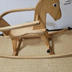 レトロな木馬