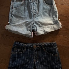子供服 ショートパンツ140cmと150cm