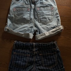 子供服 ショートパンツ140cmと150cmの画像