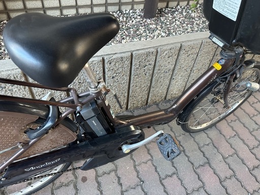 ??東京23区配達無料　新基準　ブリヂストン　アンジェリーノ　8.9Ah リチウム 電動自転車 中古 1238