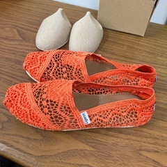 ☆値下げ☆K2409-070 Ligeroc クラッシックオレンジクロシェ 未使用品 箱付き サイズ:23.5cmの画像