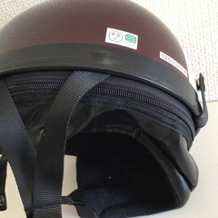 バイク用　半ヘル　ハーフヘルメットの画像