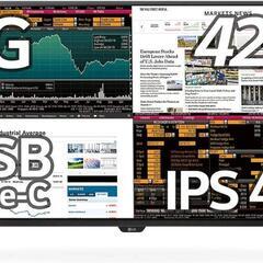 4Kモニター ノングレアIPSパネル42.5インチの画像
