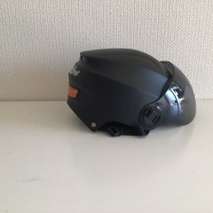 半ヘル　スモールシールド付き　原付き用の画像