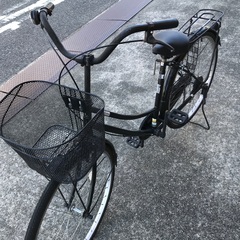 CLOVE 26インチ自転車 黒