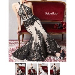 Luxe style キャバロングドレス