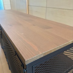 [あげます] FJÄLLBO フィエルボ テレビ台, ブラック, 150x36x54 cmの画像