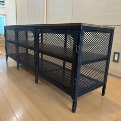 [あげます] FJÄLLBO フィエルボ テレビ台, ブラック,...