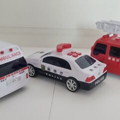 ミニサウンド 緊急車両セット 3台セットの画像
