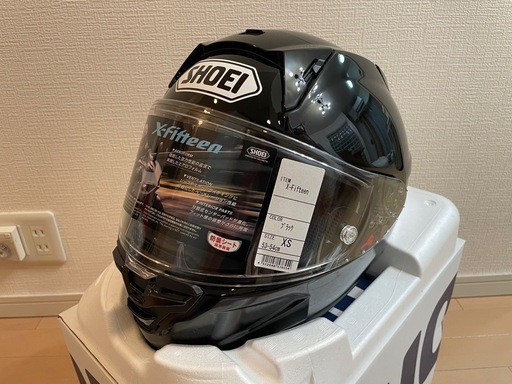 SHOEI　X-15　X-Fifteen ブラック XSサイズ 新品