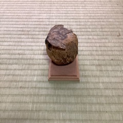 フクロウの置き物の画像