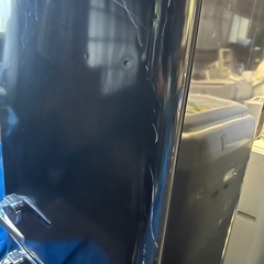 アイリスオーヤマ　レトロ風　冷蔵庫 PRR-142D-B ブラック 130Lの画像